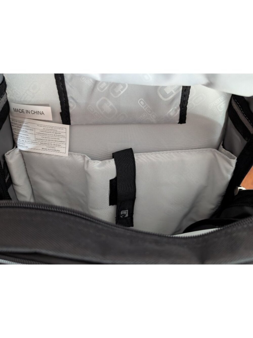 OGIO Techspecs Street Backpack Gray Black Laptop Sleeve Microsoft Advisor Bag - Picture 6 of 10